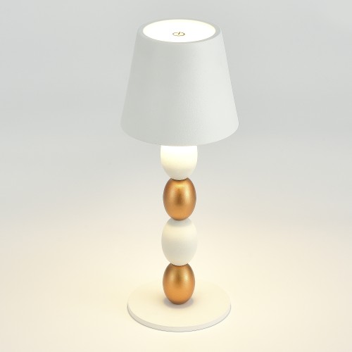 SL1011.514.01 Прикроватная лампа ST-Luce Белый, Золотистый/Белый LED 1*3W 3000-6000K EASE