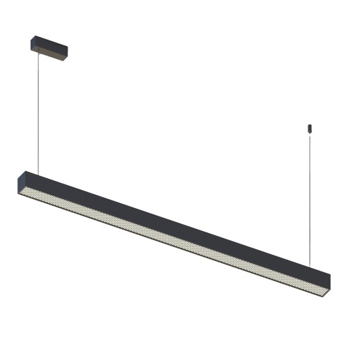 ST612.443.32 Светильник подвесной Черный LED 1*35W 4000K 962Lm Ra>80 120°IP20 L1120xW50xH60 180-220V Подвесные светильники