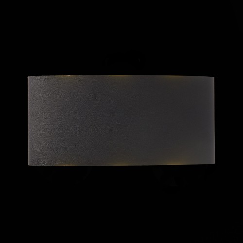 SL089.401.06 Светильник уличный настенный ST-Luce Черный кварцевый LED 6*1W 4000K BISELLO