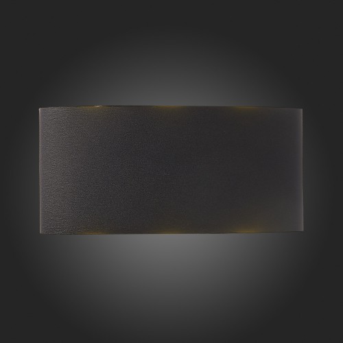 SL089.401.06 Светильник уличный настенный ST-Luce Черный кварцевый LED 6*1W 4000K BISELLO