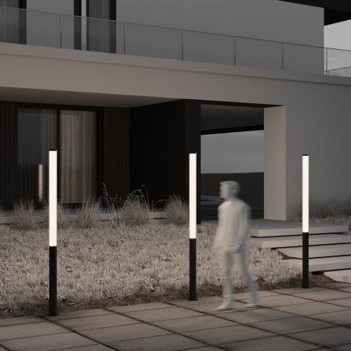 Садово-парковый светильник Outdoor O467FL-L100B3K