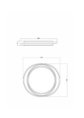 Потолочный светильник Freya FR10031CL-L98B
