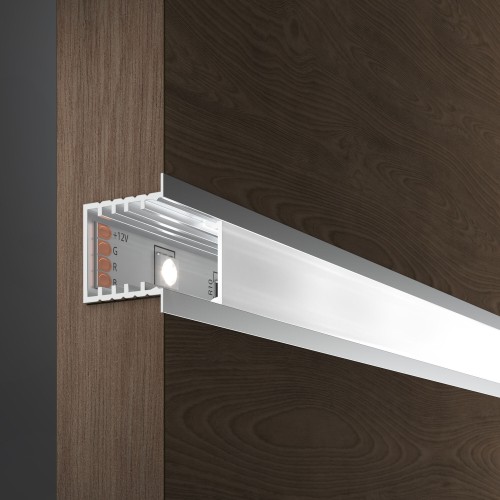 Встраиваемый алюминиевый профиль для светодиодной ленты LL-2-ALP017