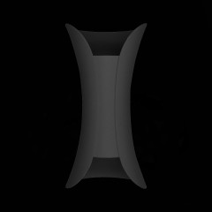 SL1584.411.02 Светильник уличный настенный ST-Luce Черный/Черный LED 2*5W 4000K COSETTO