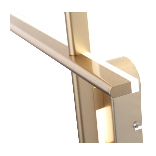 SL394.201.02 Светильник настенный ST-Luce Матовое золото/Белый LED 2*10W 4000K BASONI