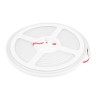 Светодиодный гибкий неон 24 В 10 Вт/м 120 Led/м 2835 IP65, холодный белый 6500K, 5м 24V 10W 120Led 2835 IP65